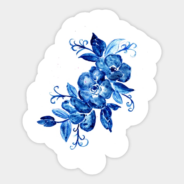 Flowers decal store
